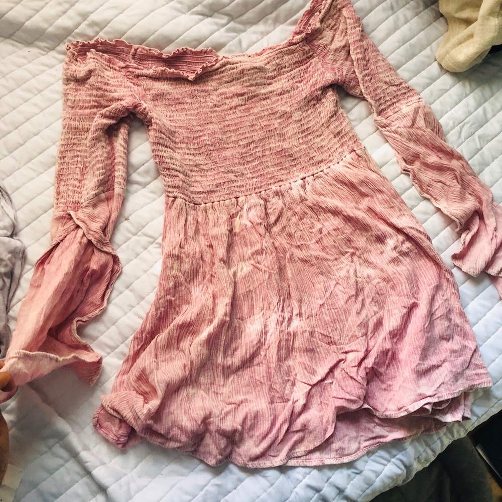 Pink blouse